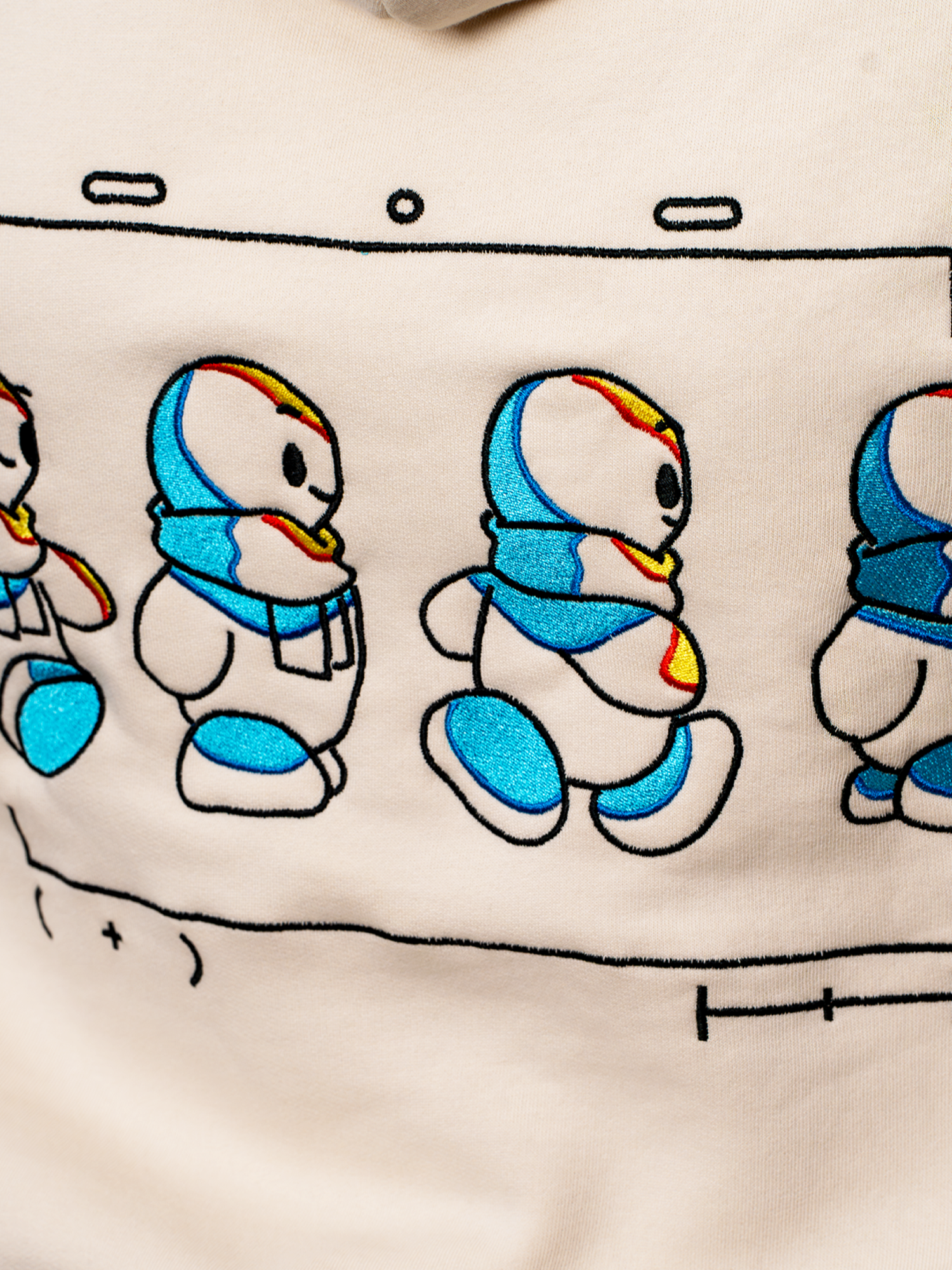 ein Holzkopf Hoodie - "Sketch"